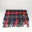 Lyle and Scott Tartan Lambswool Scarf - True Black
